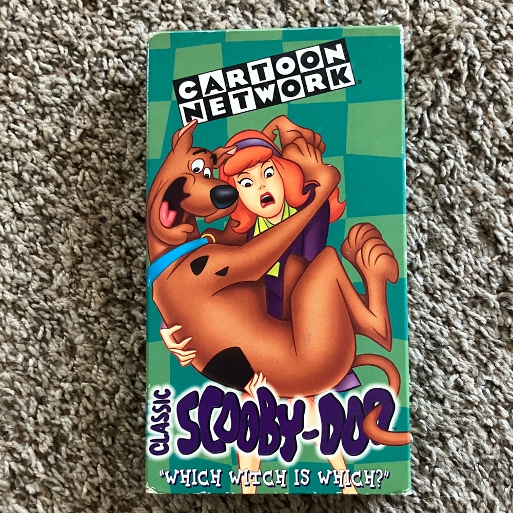 Cartoon Network Scooby-Doo VHS Tape Which Witch is Which?
